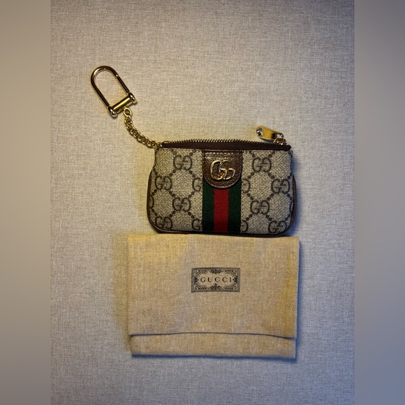 Gucci Accessories - Gucci Ophidia GG Supreme Key Pouch